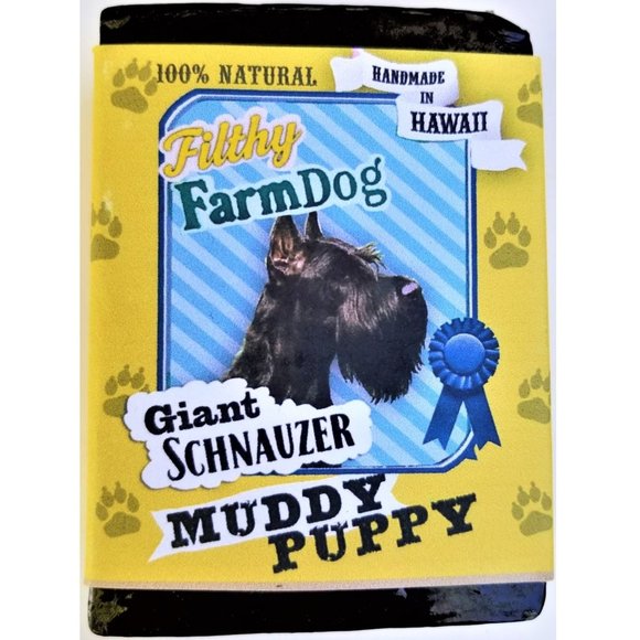 Filthy Farmgirl Other - 100% Natural Organic Soap. Schnauzer. Handmade in Hawaii. 7oz.